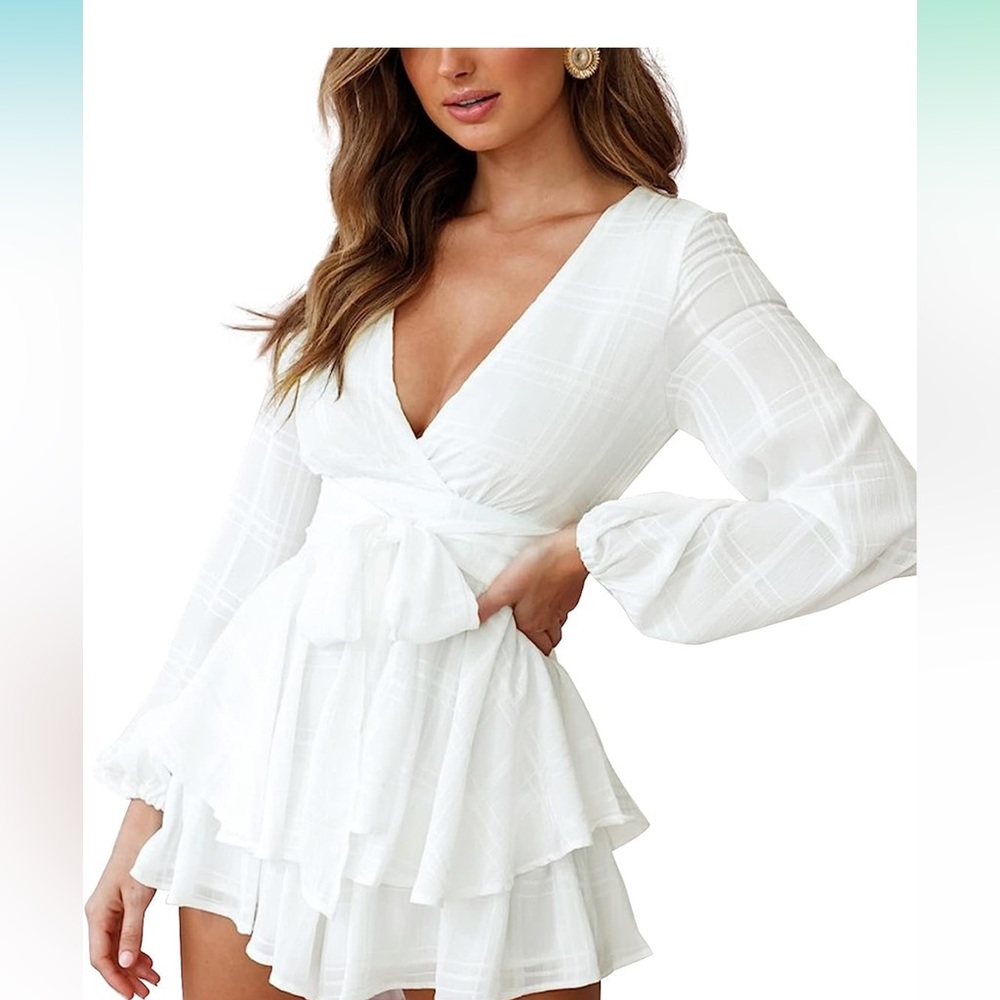 White Romper